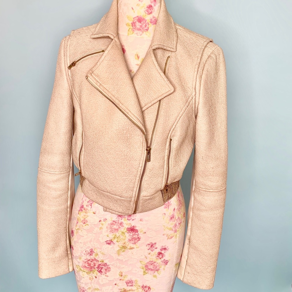 Vegan leather jacket